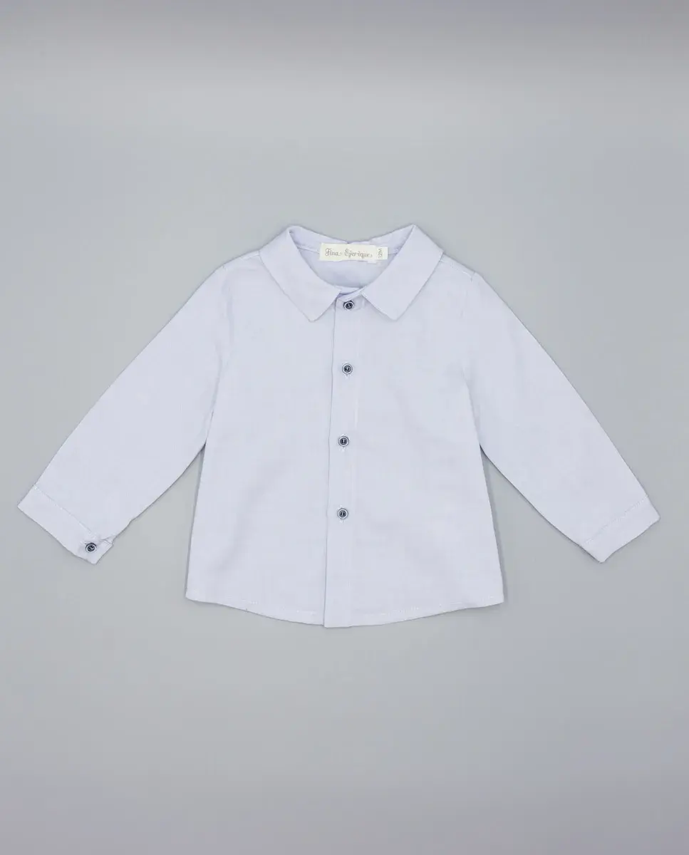 Детская рубашка с V-образным вырезом Fina Ejerique, синий
Детская рубашка с V-образным вырезом Fina Ejerique, синий