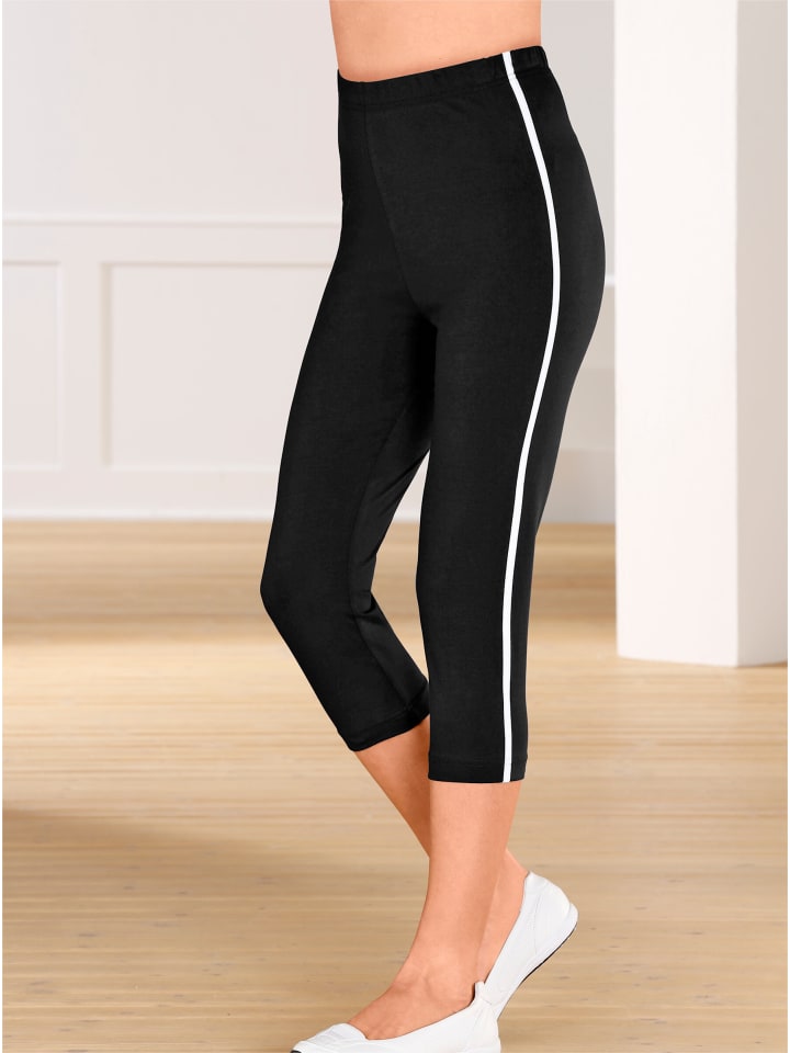 Тканевые брюки Sieh an!, черно-белый
Тканевые брюки Sieh an!, черно-белый