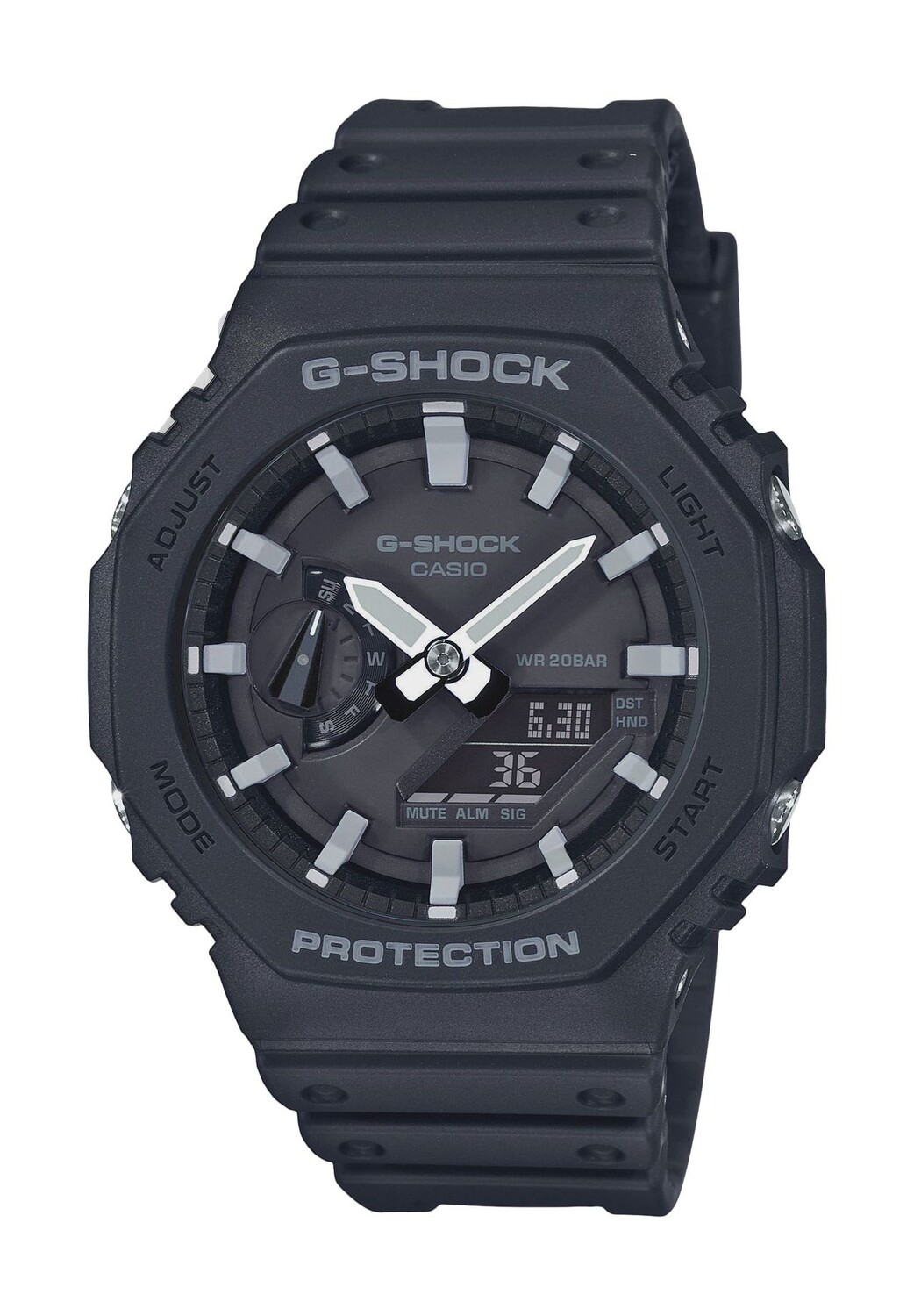 Мужские многофункциональные часы GA-2100-1AER G-SHOCK, черный
Мужские многофункциональные часы GA-2100-1AER G-SHOCK, черный