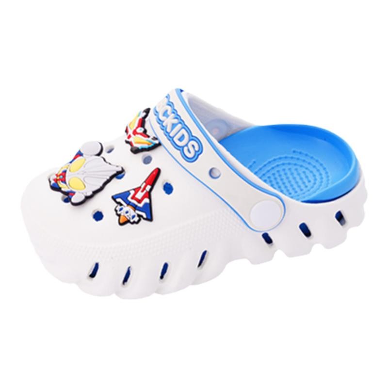 Противоскользящие детские сандалии для детей от 3 до 7 лет ABC KIDS, белый/синий 
Противоскользящие детские сандалии для детей от 3 до 7 лет ABC KIDS, белый/синий