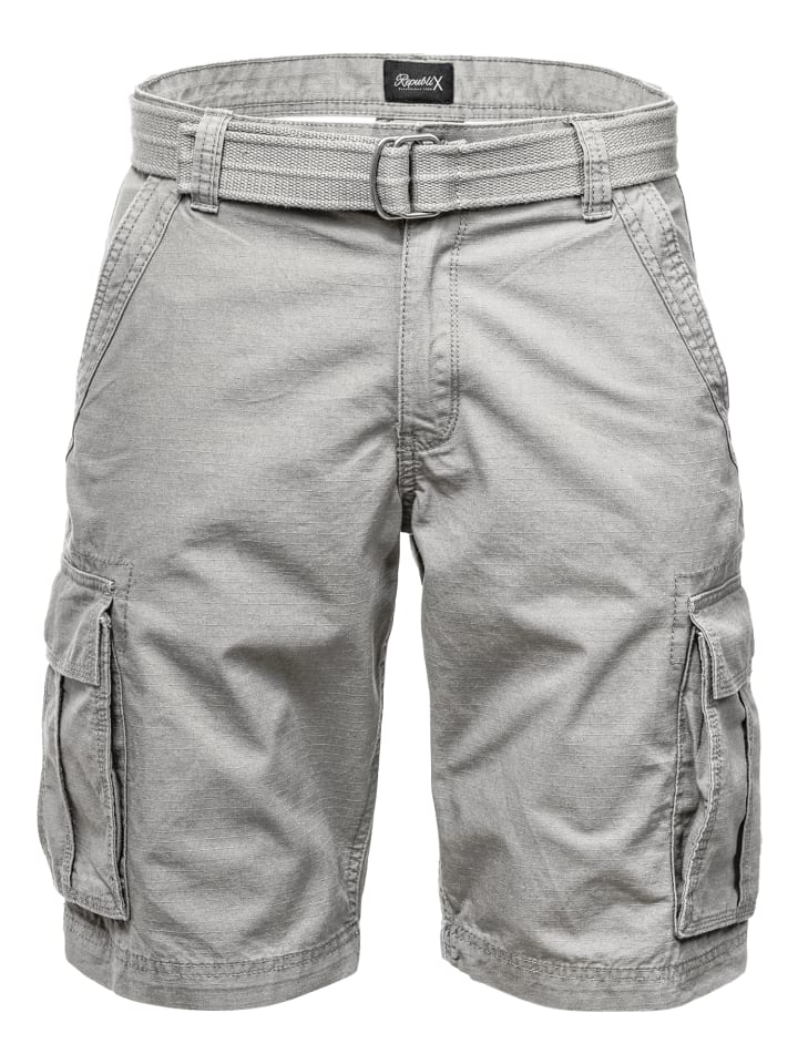 Шорты с ремнем RONY светло-серого цвета REPUBLIX
Шорты с ремнем RONY светло-серого цвета REPUBLIX