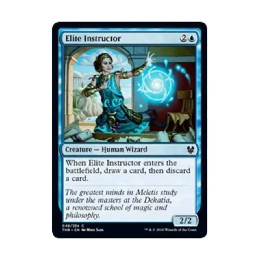 CCG Элитный инструктор (С), MTG - Theros Beyond Death
CCG Элитный инструктор (С), MTG - Theros Beyond Death