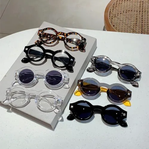 Модные винтажные круглые солнцезащитные очки в тонкой оправе для женщин и мужчин. Роскошные солнцезащитные очки в стиле стимпанк с заклепками MTZJH, Leopard Clear
Модные винтажные круглые солнцезащитные очки в тонкой оправе для женщин и мужчин. Роскошные солнцезащитные очки в стиле стимпанк с заклепками MTZJH, Leopard Clear