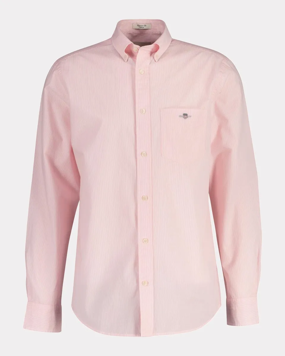 Мужская хлопковая рубашка с нагрудным карманом Gant, розовый
Мужская хлопковая рубашка с нагрудным карманом Gant, розовый