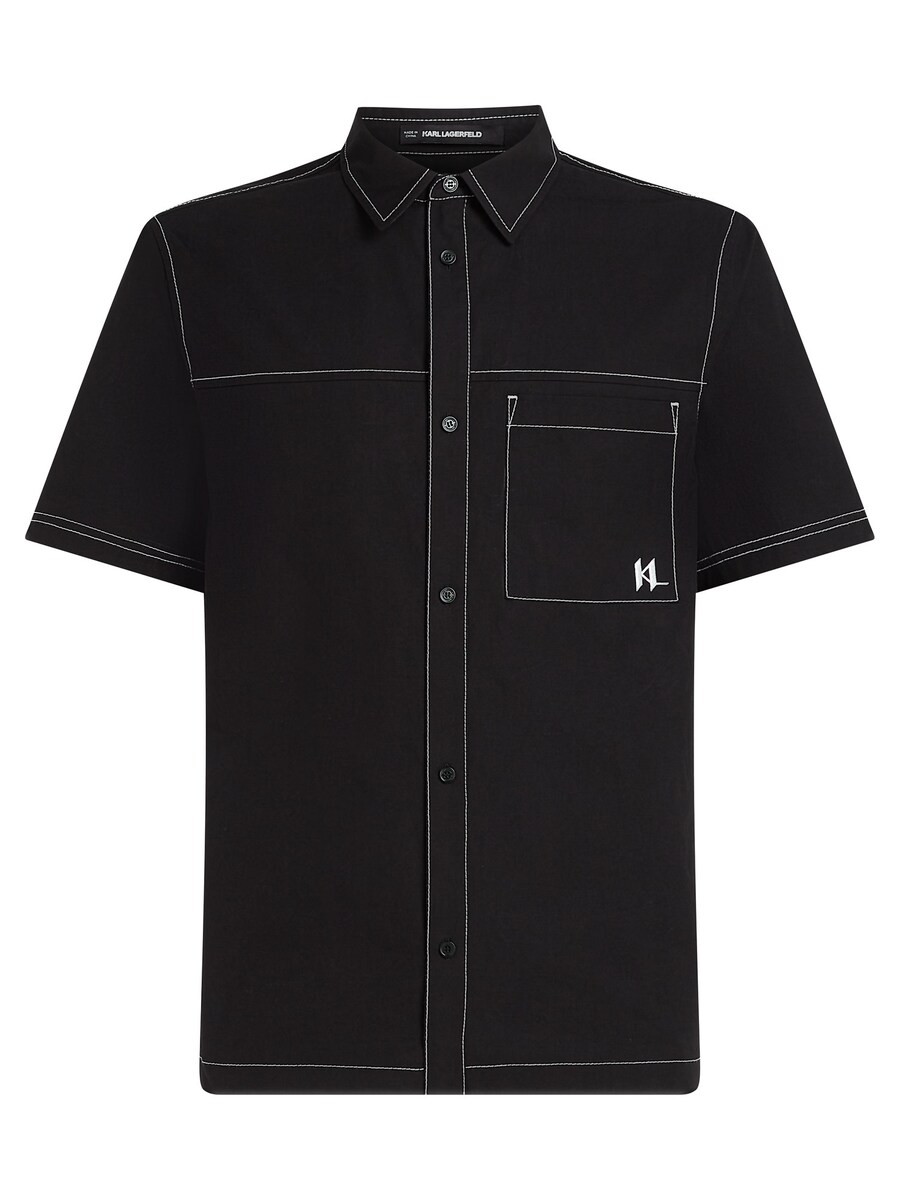 Рубашка на пуговицах классического кроя Karl Lagerfeld, черный
Рубашка на пуговицах классического кроя Karl Lagerfeld, черный