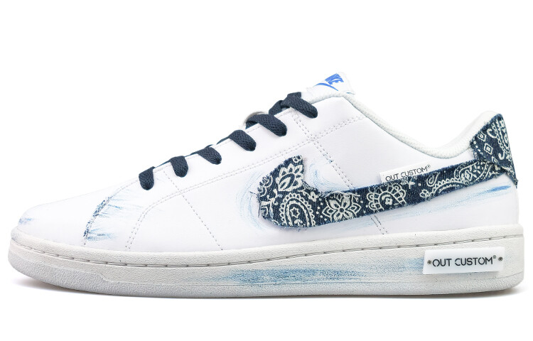 Кроссовки Nike Court Royale Skateboarding Shoes Men Low-top White/Royal Blue, белый
Кроссовки Nike Court Royale Skateboarding Shoes Men Low-top White/Royal Blue, белый
