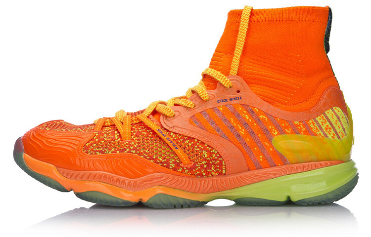 Кроссовки для бадминтона Ranger, унисекс, высокие, флуоресцентно-оранжевые/флуоресцентно-ярко-зеленые Lining
Кроссовки для бадминтона Ranger, унисекс, высокие, флуоресцентно-оранжевые/флуоресцентно-ярко-зеленые Lining