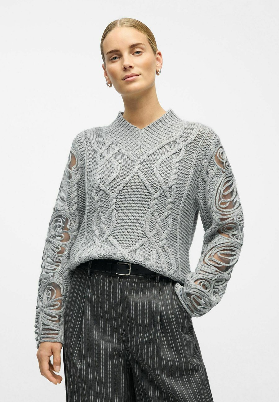 Джемпер Object PULLOVER CHUNKY, Light Grey Melange/Light Grey
Джемпер Object PULLOVER CHUNKY, Light Grey Melange/Light Grey