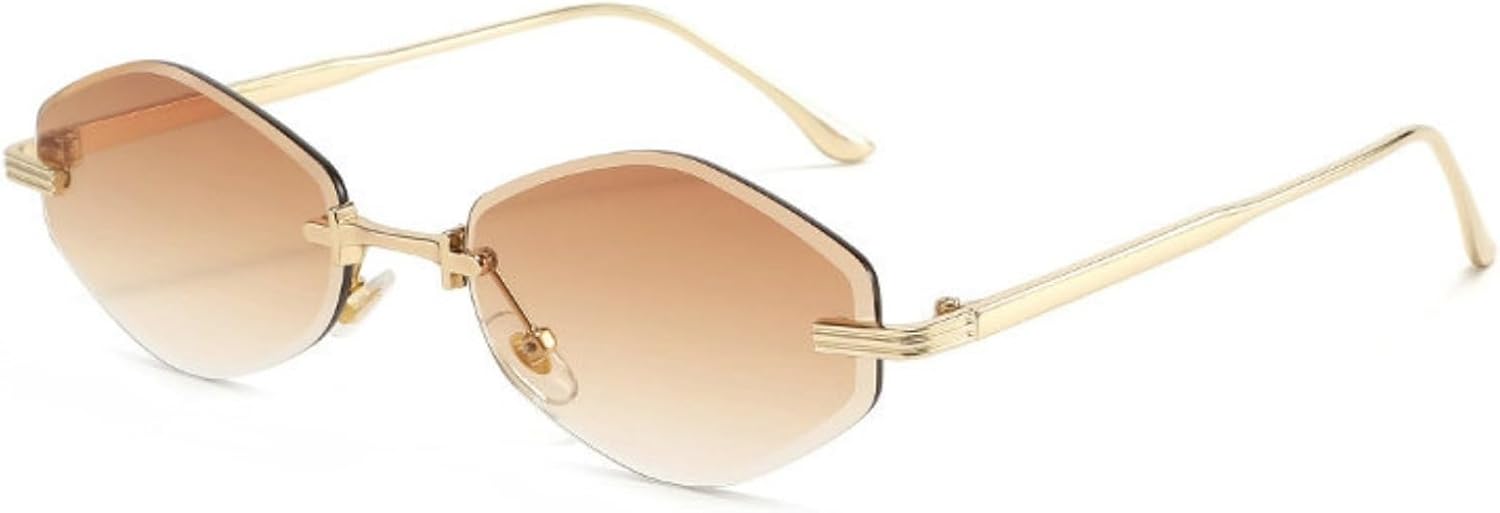 Willochra Модные панк-солнцезащитные очки без оправы из металла для женщин, стильные маленькие металлические многоугольные квадратные солнцезащитные очки для мужчин, шестиугольные солнцезащитные очки, C2
Willochra Модные панк-солнцезащитные очки без оправы из металла для женщин, стильные маленькие металлические многоугольные квадратные солнцезащитные очки для мужчин, шестиугольные солнцезащитные очки, C2