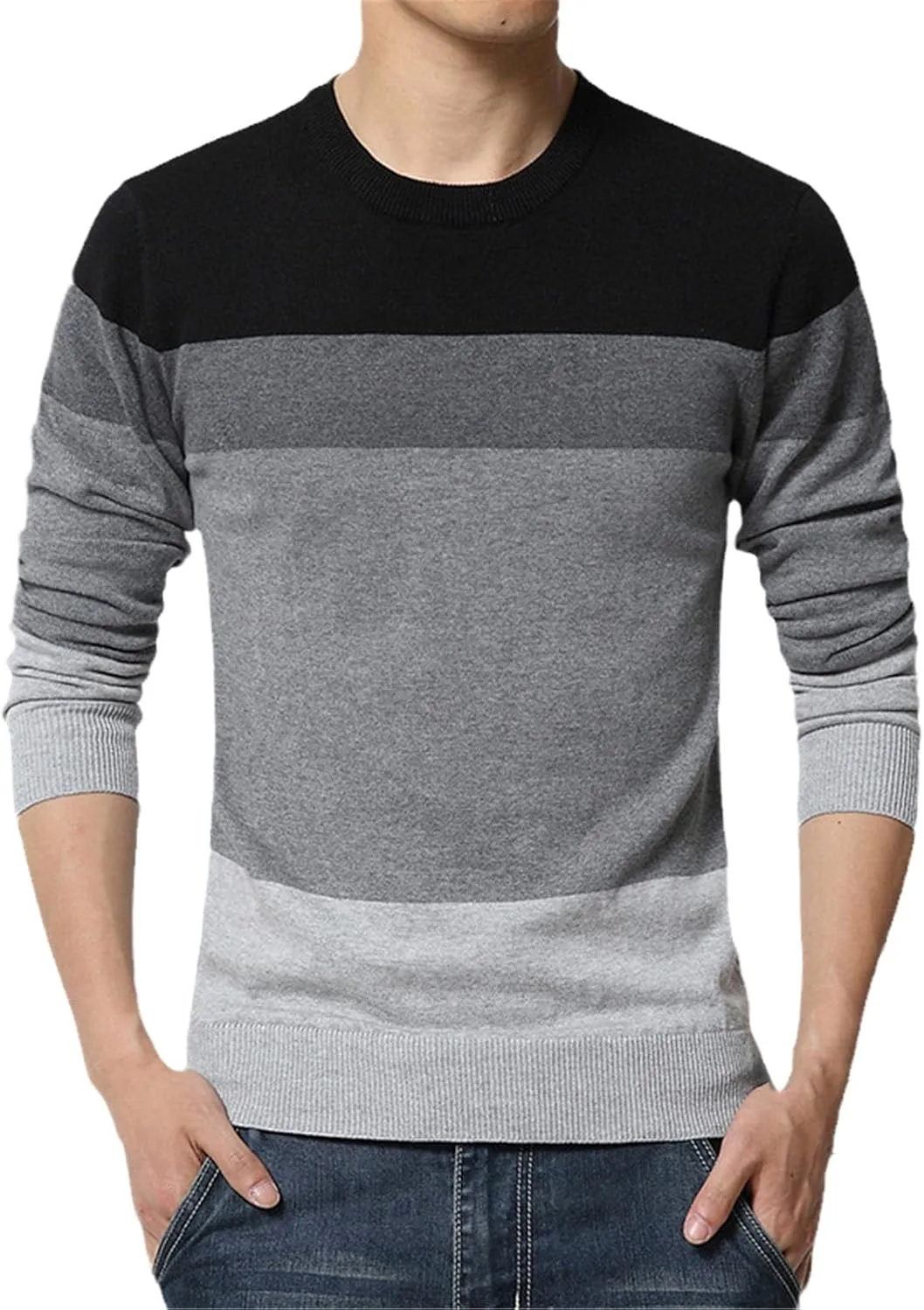 Мужской свитер Jegsnoe с полосками, Slim Fit
Мужской свитер Jegsnoe с полосками, Slim Fit