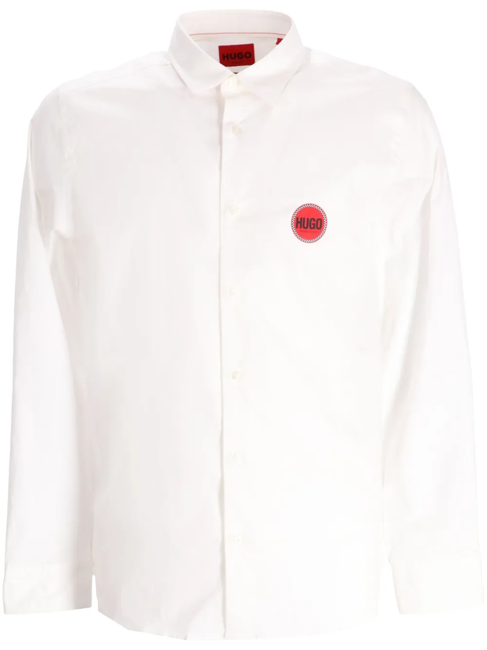 Рубашка с логотипом HUGO, белый
Рубашка с логотипом HUGO, белый