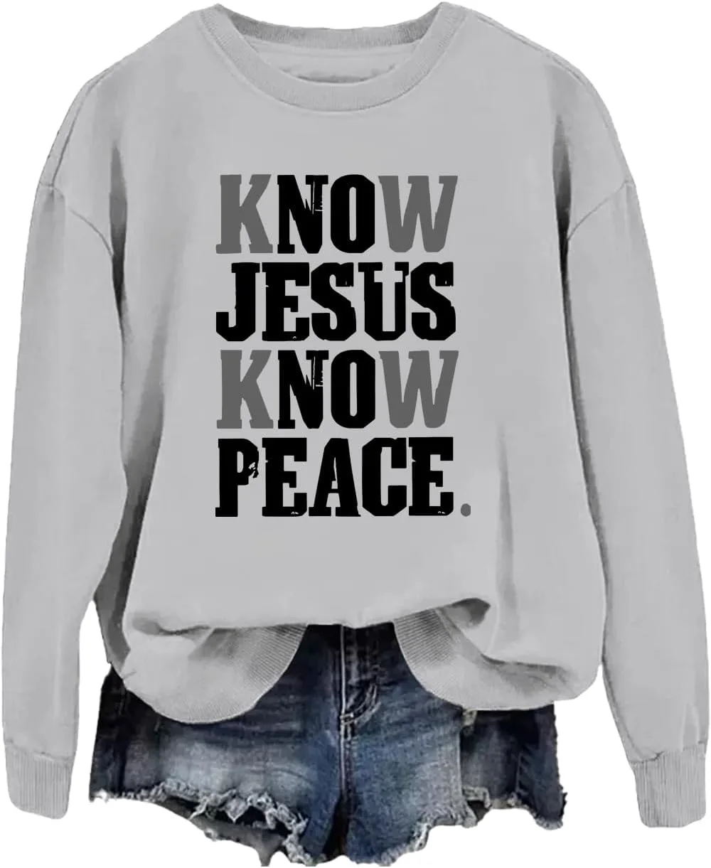 Толстовка Christian Hoodies Know Jesus Know Peace JWVEL
Толстовка Christian Hoodies Know Jesus Know Peace JWVEL