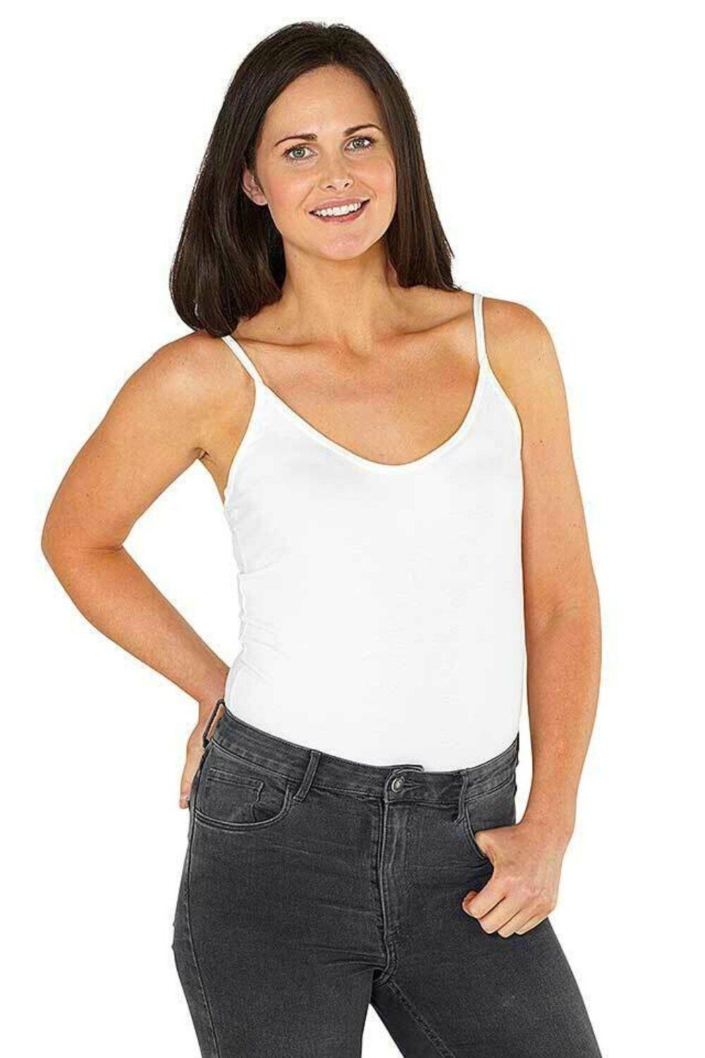 Базовое боди на бретельках на бретельках Just Essentials, белый
Базовое боди на бретельках на бретельках Just Essentials, белый