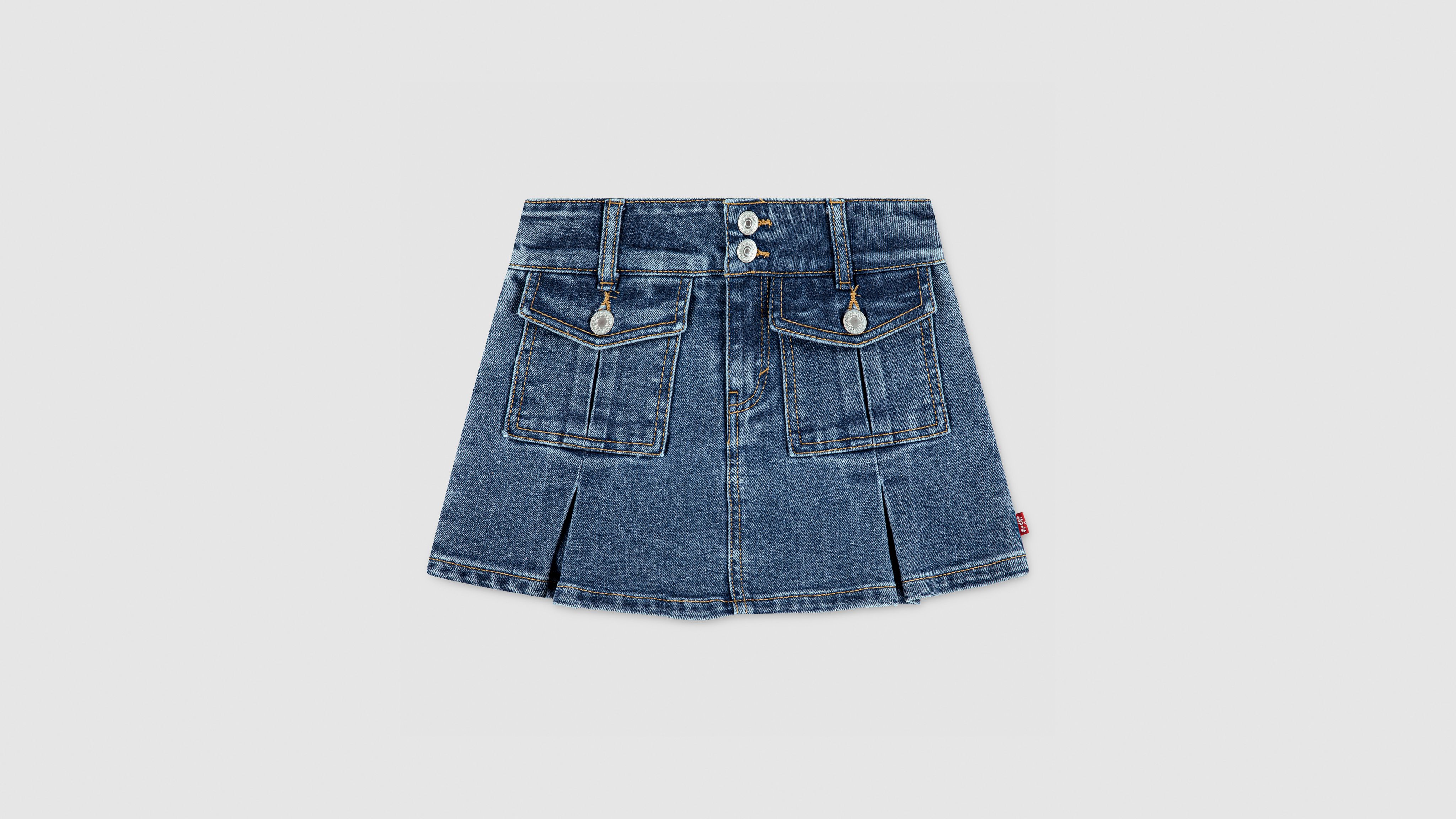 Юбка-карго с плиссировкой для маленьких девочек 4-6x Levi's, Rodeo - Medium Wash
Юбка-карго с плиссировкой для маленьких девочек 4-6x Levi's, Rodeo - Medium Wash