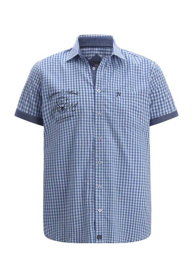Рубашка с короткими рукавами kjettil Jan Vanderstorm, синий
Рубашка с короткими рукавами kjettil Jan Vanderstorm, синий