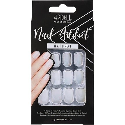 Nail Addict Натуральный Стиль Искусственные Ногти Салонные Качественные Типсы Для Дома Натуральный Квадрат, Ardell
Nail Addict Натуральный Стиль Искусственные Ногти Салонные Качественные Типсы Для Дома Натуральный Квадрат, Ardell