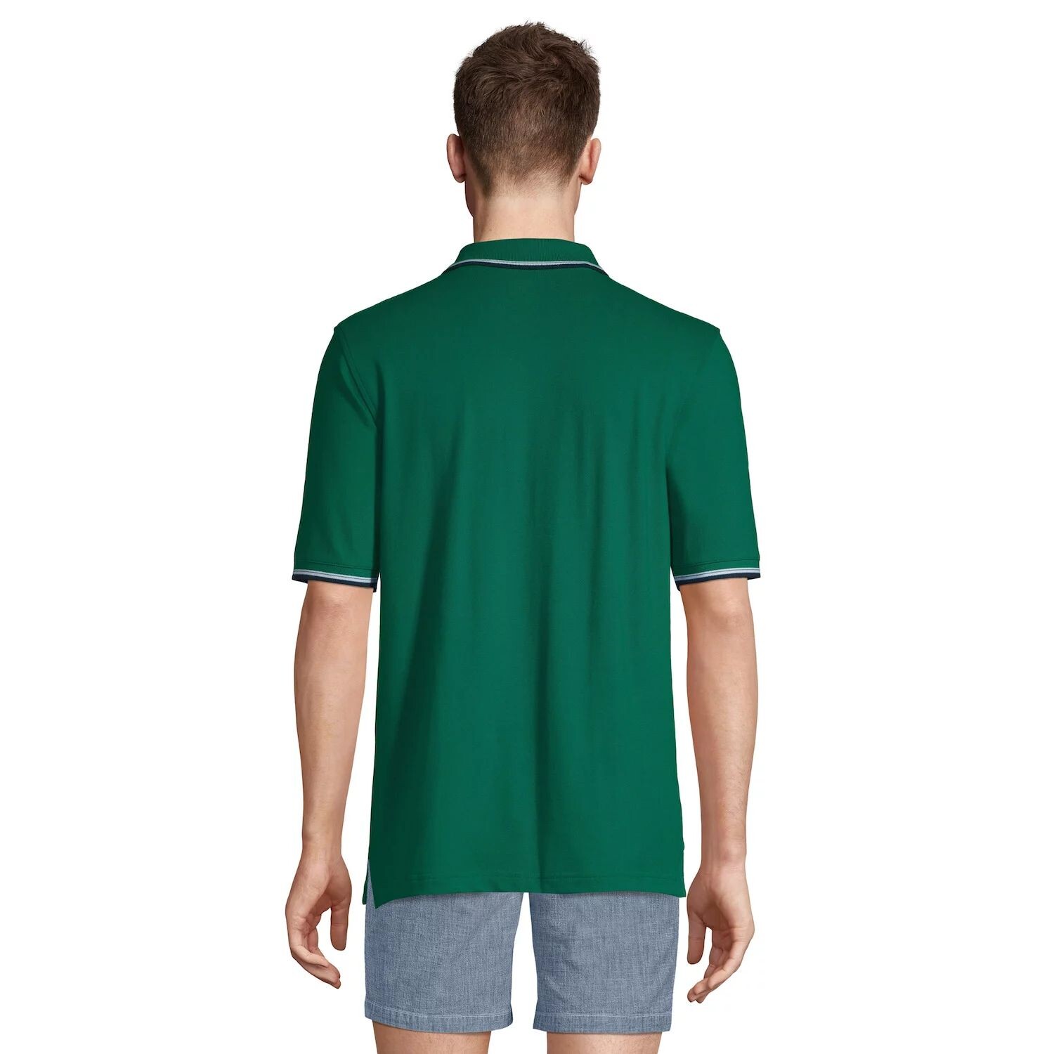 Поло из сетчатой ткани Big & Tall Comfort-First Lands' End, белый
Поло из сетчатой ткани Big & Tall Comfort-First Lands' End, белый