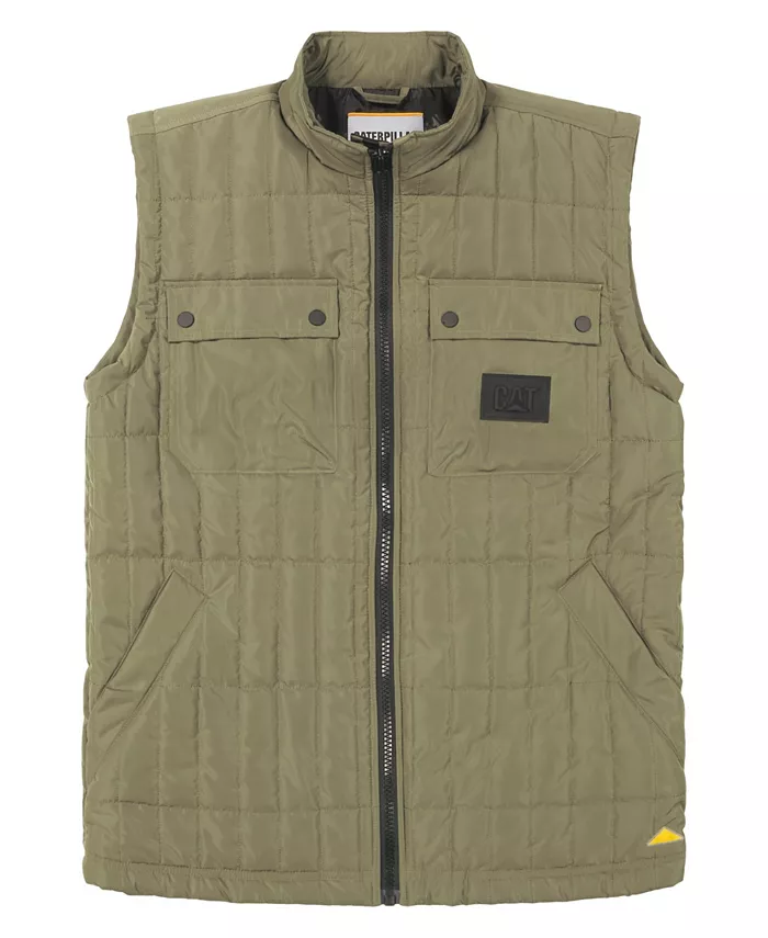 Мужская утепленная рабочая жилетка средней плотности Cat, зеленый
Мужская утепленная рабочая жилетка средней плотности Cat, зеленый