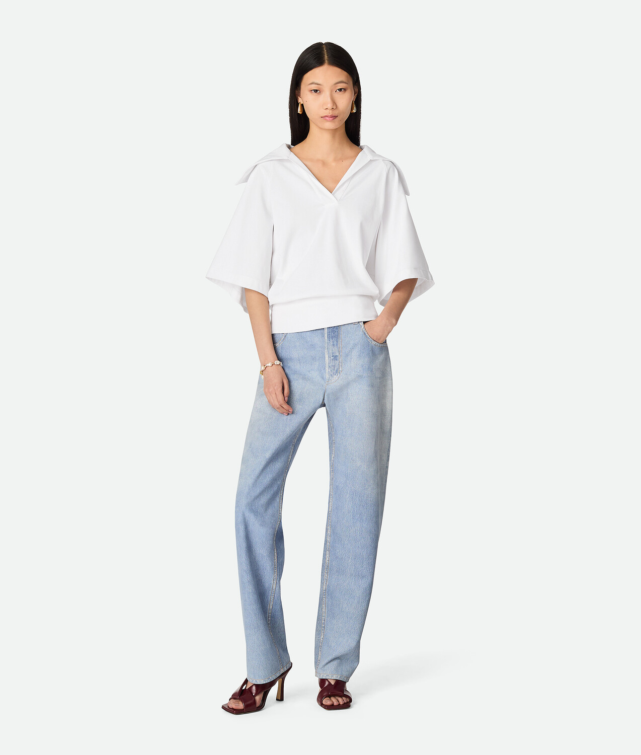 Cotton jersey t-shirt BOTTEGA VENETA, белый
Cotton jersey t-shirt BOTTEGA VENETA, белый