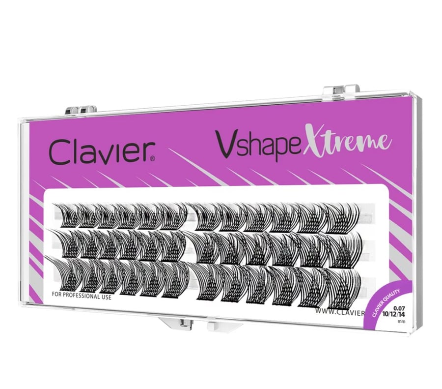 Clavier Vshape Xtreme Mix 0.07 Ресницы, 10-12-14 мм
Clavier Vshape Xtreme Mix 0.07 Ресницы, 10-12-14 мм