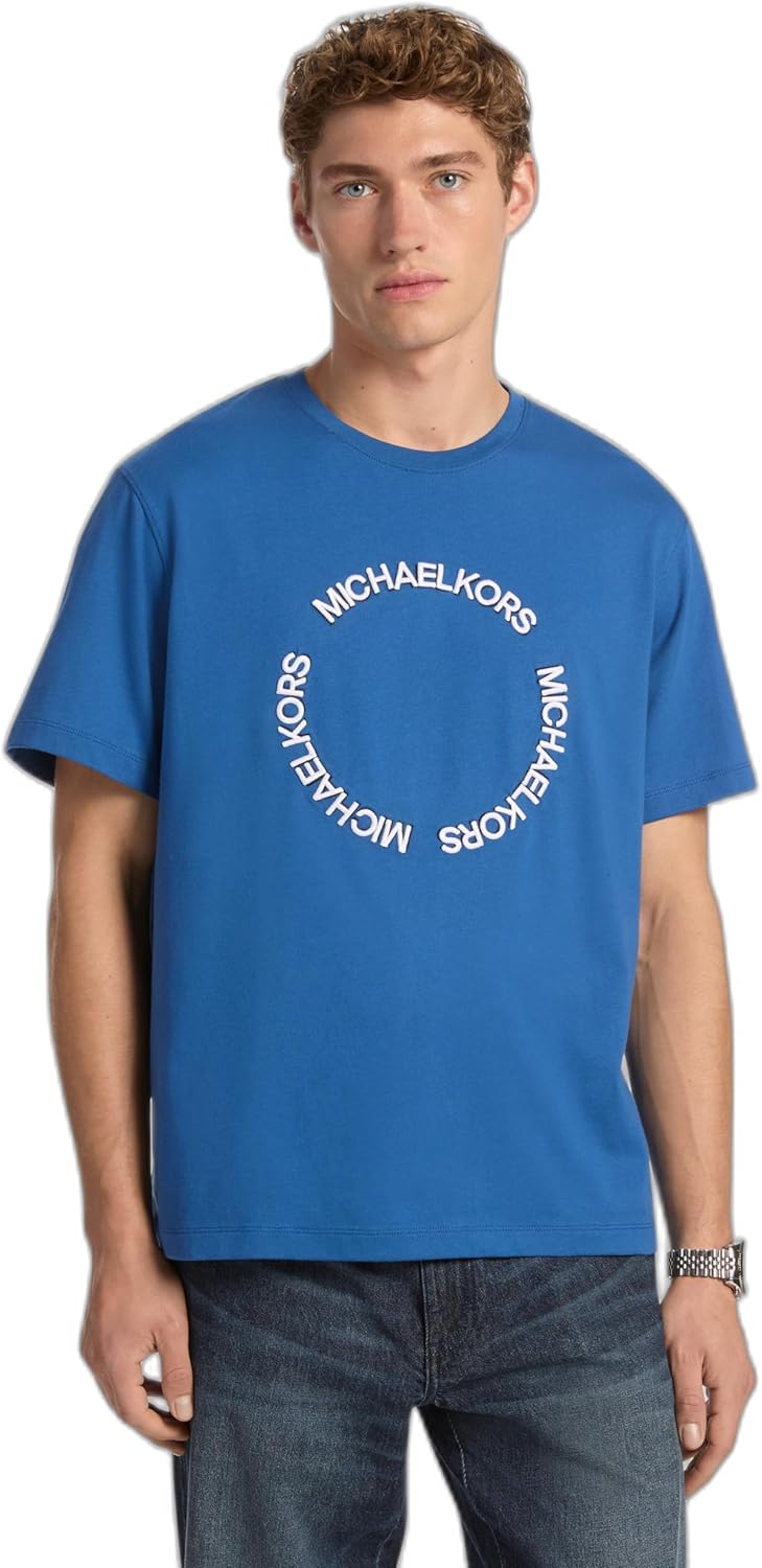 Мужская футболка Michael Kors с круглым логотипом, Marine Blue, Синий, Мужская футболка Michael Kors с круглым логотипом, Marine Blue
Мужская футболка Michael Kors с круглым логотипом, Marine Blue, Синий, Мужская футболка Michael Kors с круглым логотипом, Marine Blue