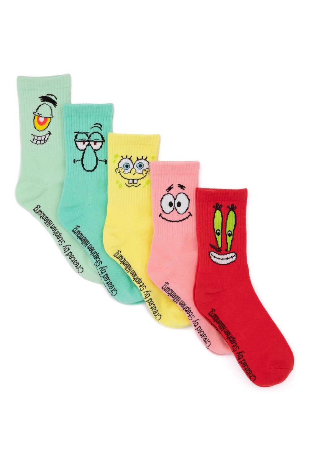 Носки для взрослых Губка Боб Квадратные Штаны 5 шт в упаковке Vanilla Underground, желтый
Носки для взрослых Губка Боб Квадратные Штаны 5 шт в упаковке Vanilla Underground, желтый