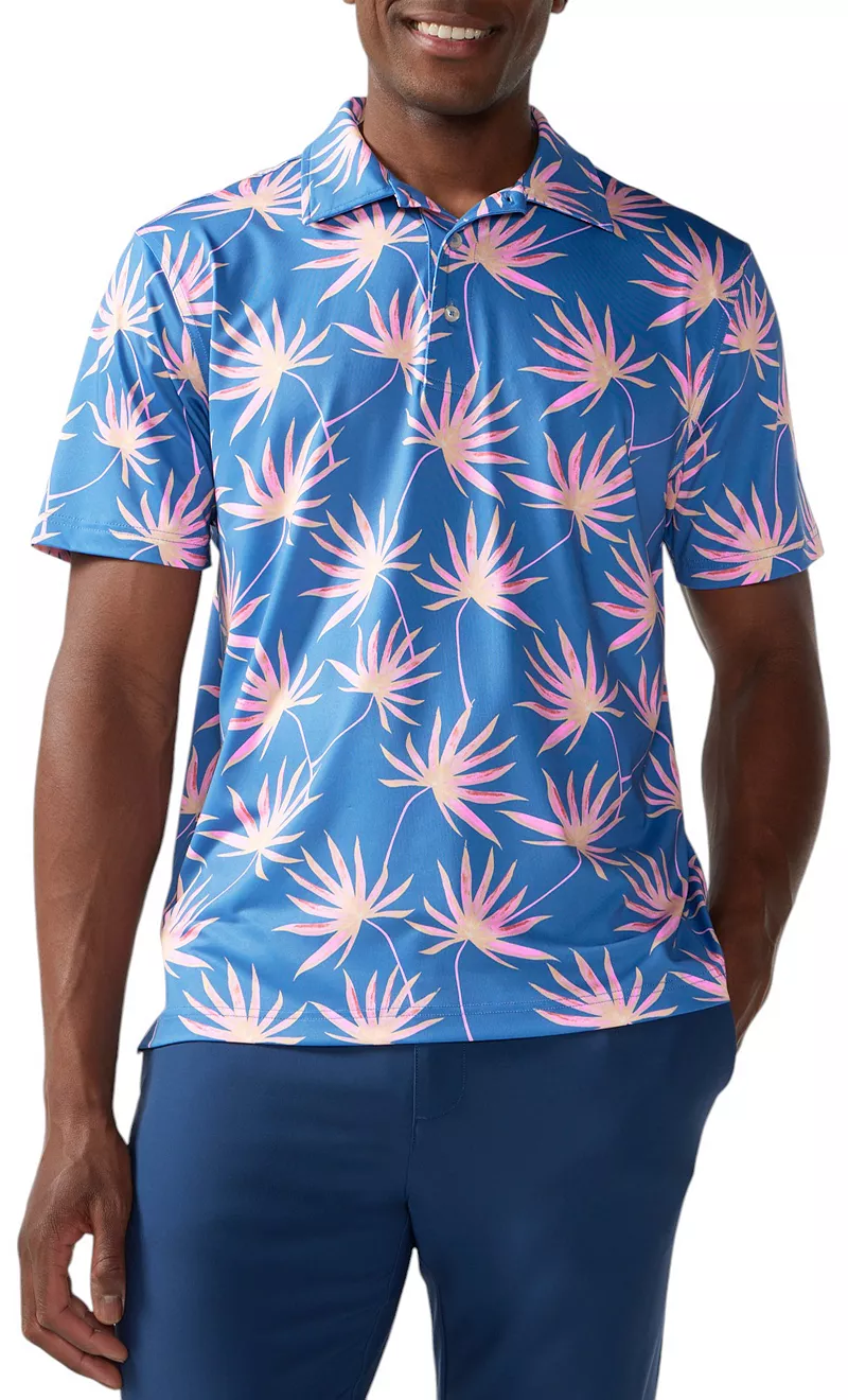 Мужская легкая футболка-поло chubbies Performance, цвет Birds of Paradise
Мужская легкая футболка-поло chubbies Performance, цвет Birds of Paradise