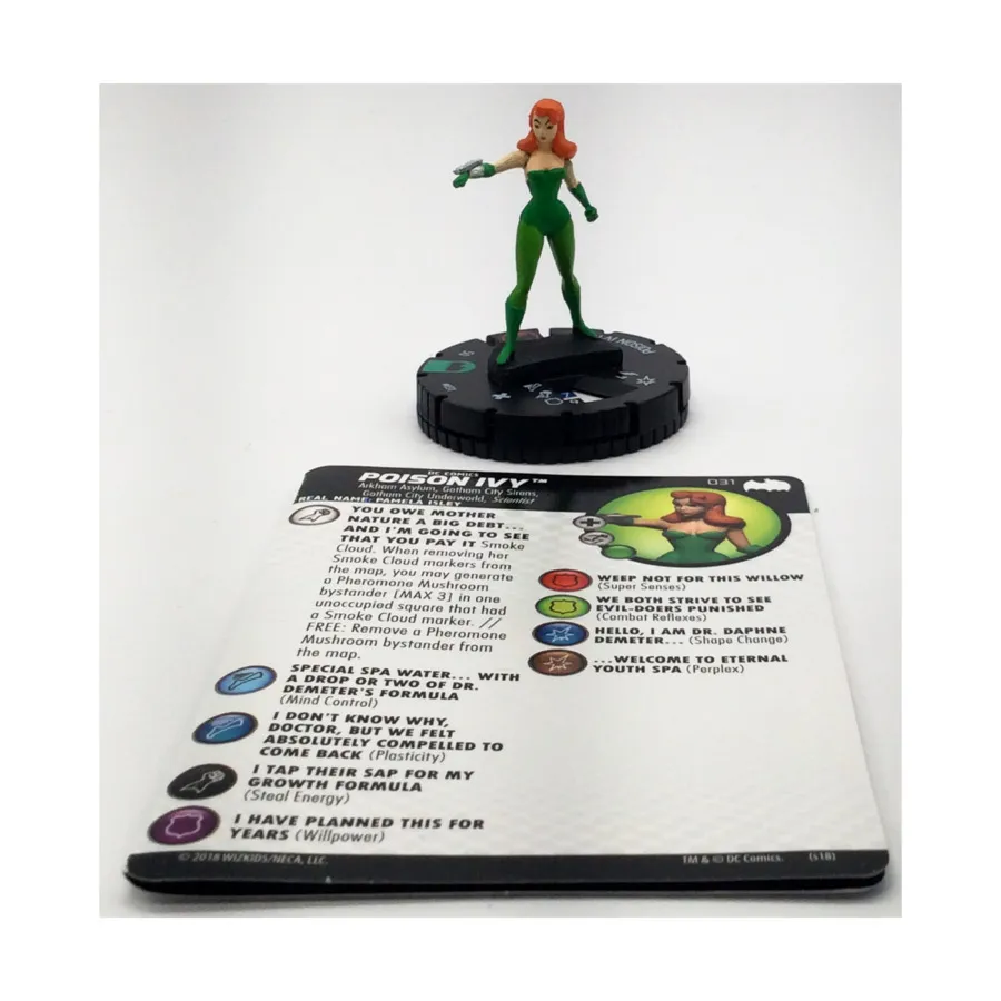 Ядовитый Плющ #031 (U), DC HeroClix - Batman the Animated Series - Singles
Ядовитый Плющ #031 (U), DC HeroClix - Batman the Animated Series - Singles
