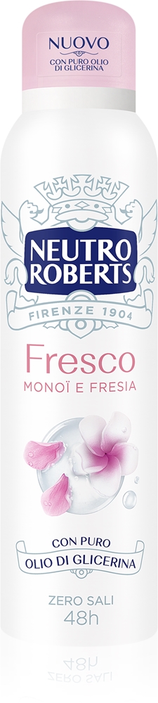 Дезодорант-Спрей Monoi e fresia 48 часов Neutro Roberts, 150 мл
Дезодорант-Спрей Monoi e fresia 48 часов Neutro Roberts, 150 мл