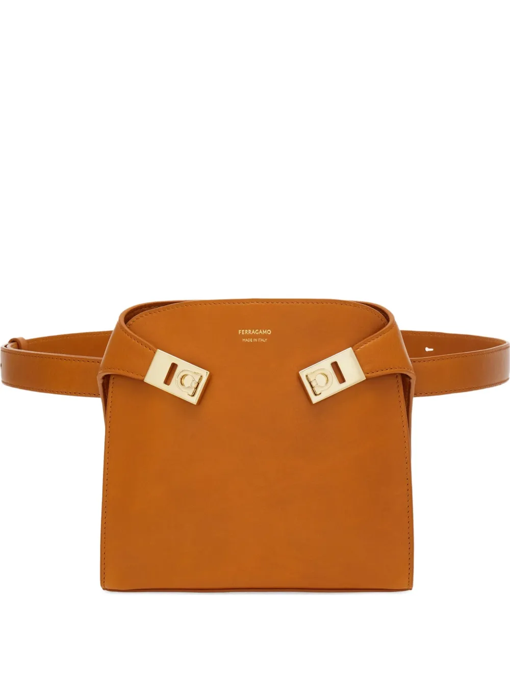 Поясная сумка с логотипом Hug Ferragamo, коричневый
Поясная сумка с логотипом Hug Ferragamo, коричневый