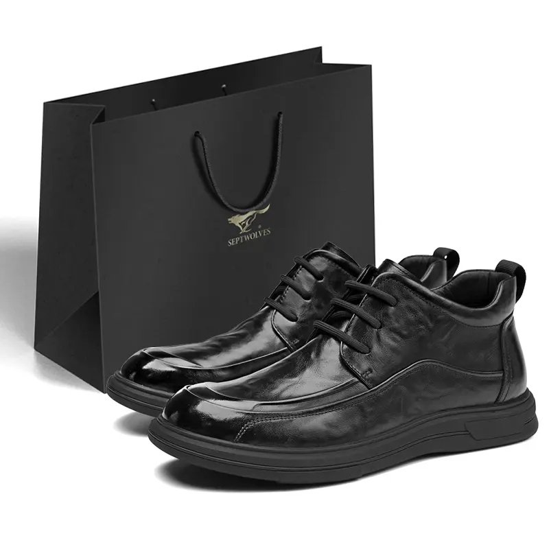 Septwolves Мужские повседневные туфли черного цвета
Septwolves Мужские повседневные туфли черного цвета