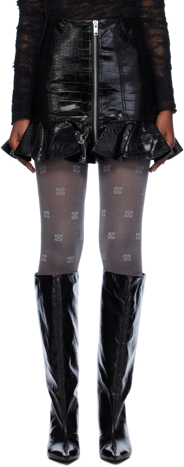 Мини-юбка из искусственной кожи с покрытием Future GANNI
Мини-юбка из искусственной кожи с покрытием Future GANNI