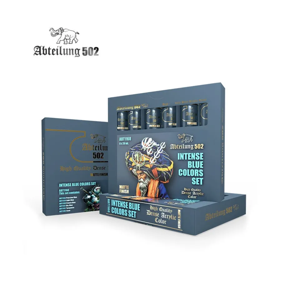 Набор насыщенных синих цветов, Abteilung 502 - Acrylics
Набор насыщенных синих цветов, Abteilung 502 - Acrylics