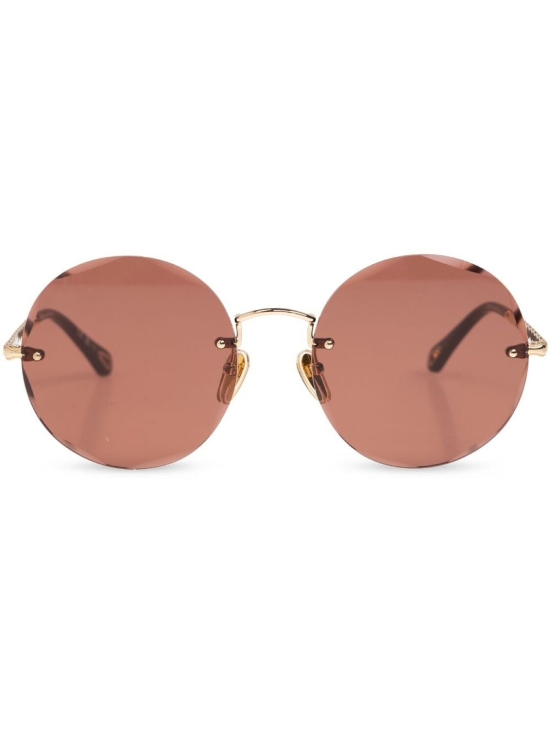 Chloé Eyewear массивные солнцезащитные очки в круглой оправе, золотой
Chloé Eyewear массивные солнцезащитные очки в круглой оправе, золотой