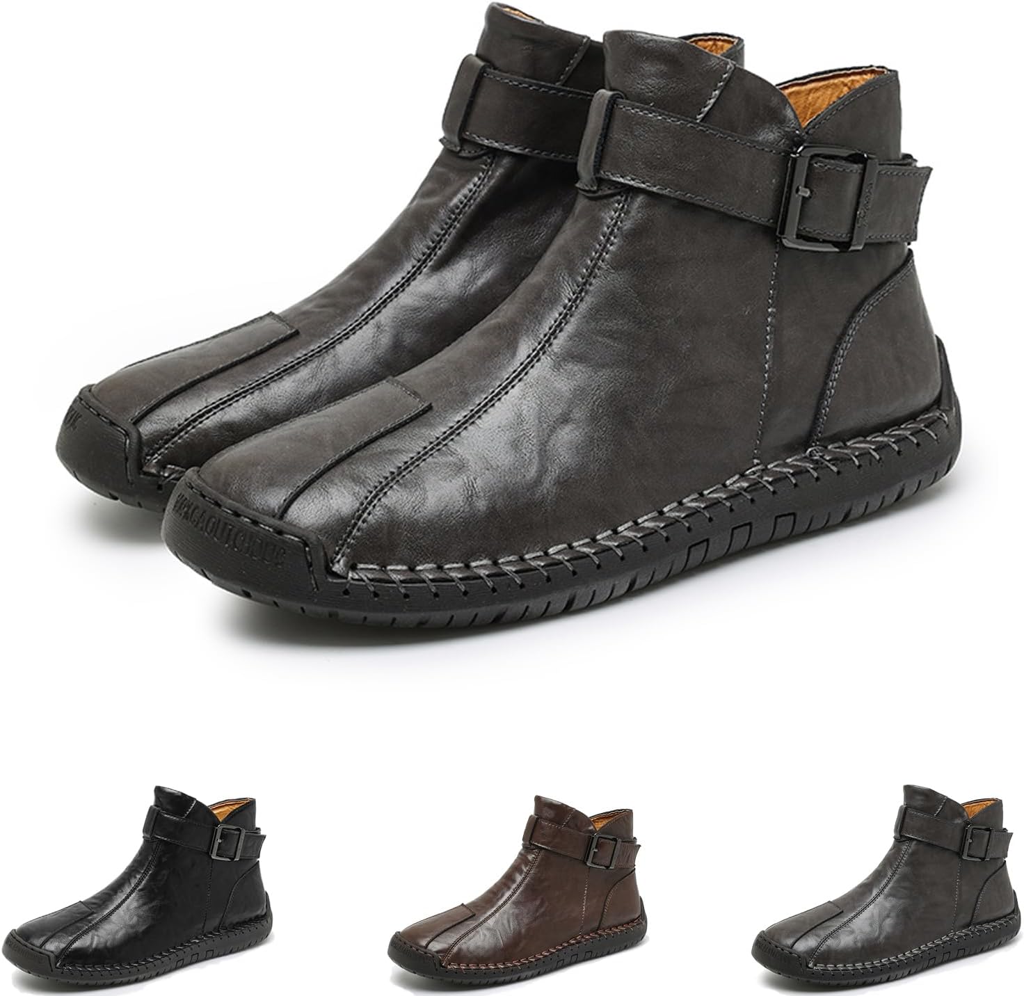 Мужские повседневные туфли AQIXIDX, кожаные лоферы, дышащие модные прогулочные туфли для работы, офиса и бизнеса, ручной работы, серый
Мужские повседневные туфли AQIXIDX, кожаные лоферы, дышащие модные прогулочные туфли для работы, офиса и бизнеса, ручной работы, серый