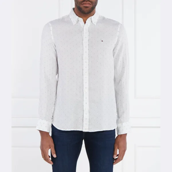 Льняная рубашка узкого кроя Fil coupe SF Tommy Hilfiger, белый
Льняная рубашка узкого кроя Fil coupe SF Tommy Hilfiger, белый