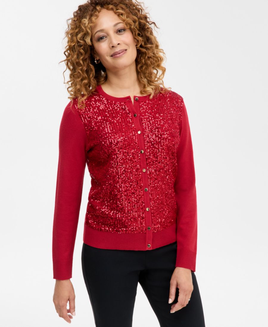 Укороченный фактурный кардиган с длинными рукавами, эксклюзивно для Macy's JM Collection, Canyon Red
Укороченный фактурный кардиган с длинными рукавами, эксклюзивно для Macy's JM Collection, Canyon Red
