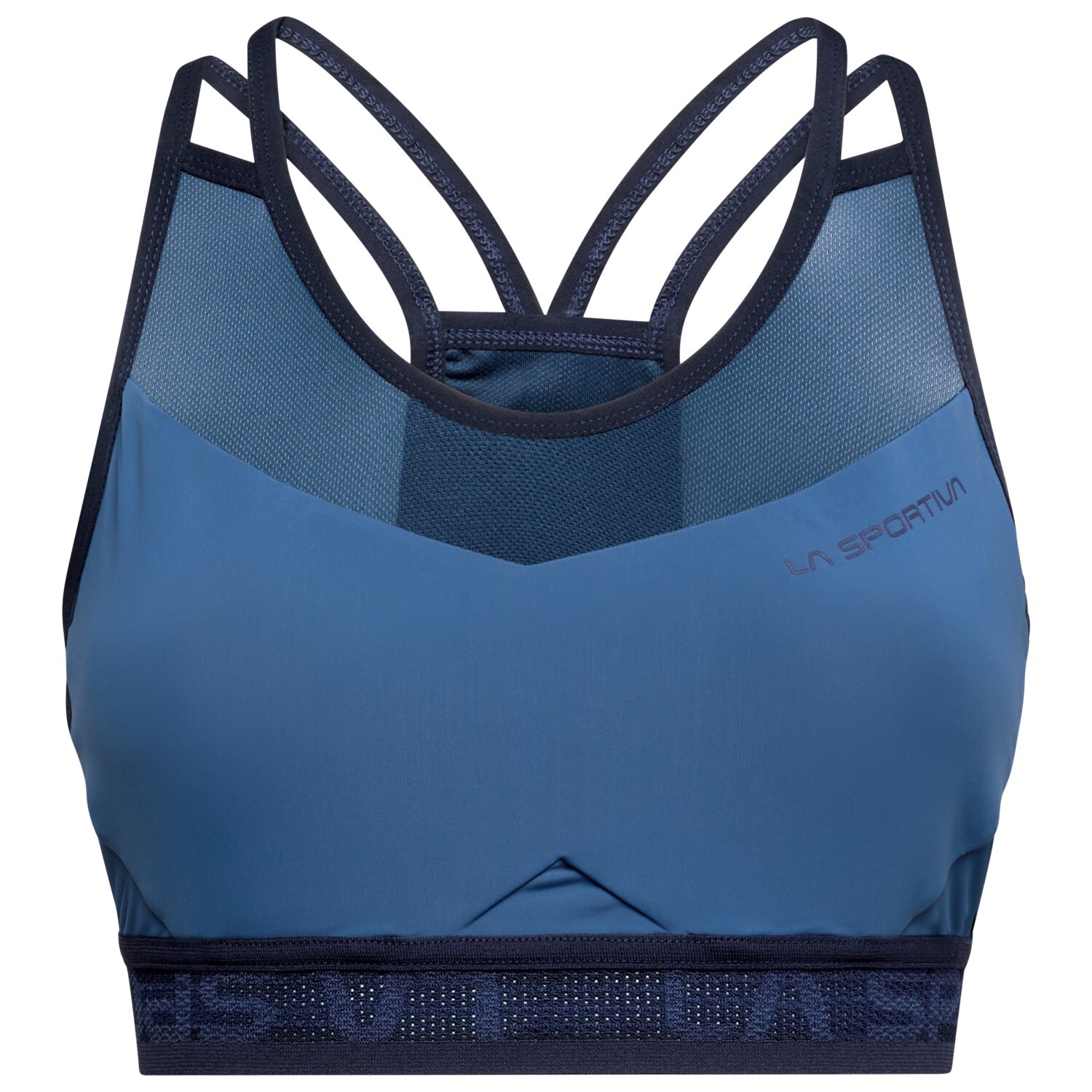 Спортивный бюстгальтер La Sportiva Women's Wafaa Top, цвет Moonlight/Deep Sea
Спортивный бюстгальтер La Sportiva Women's Wafaa Top, цвет Moonlight/Deep Sea