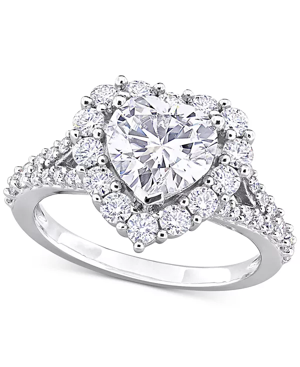 Кольцо с муассанитом в форме сердца (3 карата) из стерлингового серебра Macy'S, moissanite
Кольцо с муассанитом в форме сердца (3 карата) из стерлингового серебра Macy'S, moissanite