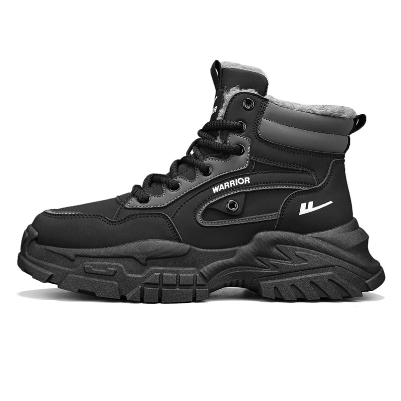 WARRIOR Короткие мужские ботинки Martin, черно-серые
WARRIOR Короткие мужские ботинки Martin, черно-серые