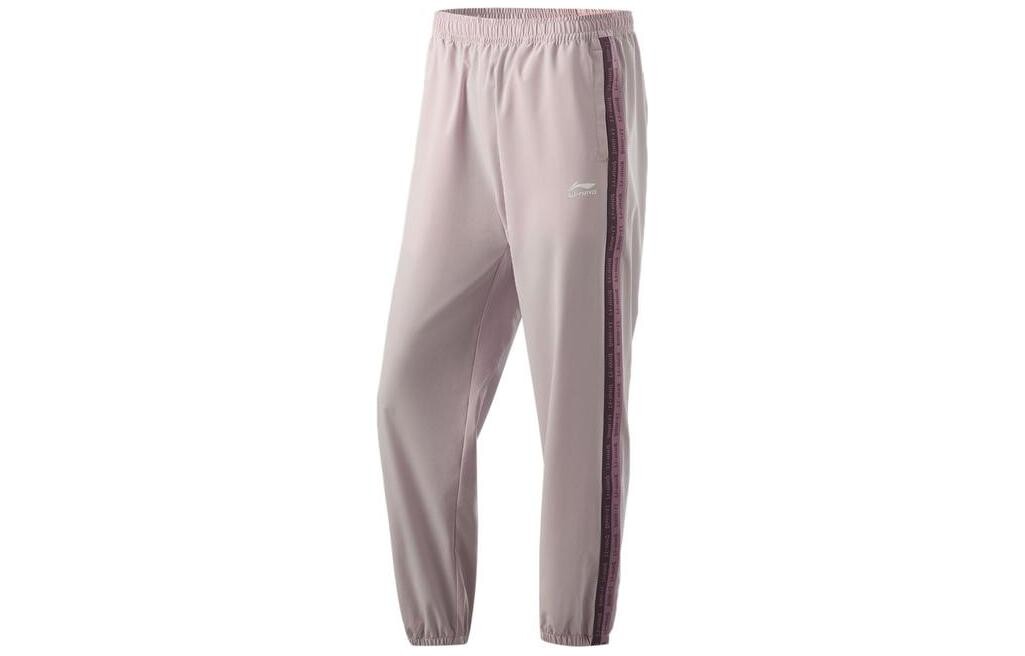 Трикотажные спортивные штаны Training Series женские светло-фиолетовые Lining 
Трикотажные спортивные штаны Training Series женские светло-фиолетовые Lining