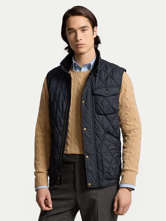 Жилет стандартного кроя Polo Ralph Lauren, черный
Жилет стандартного кроя Polo Ralph Lauren, черный