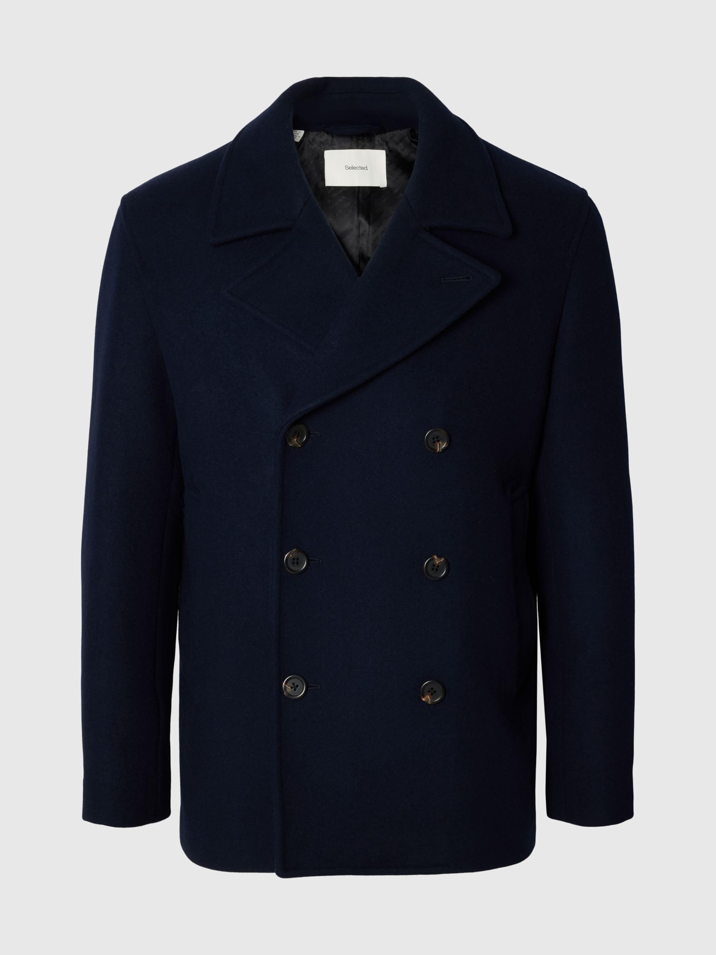 SELECTED Демисезонное пальто в цвете Navy
SELECTED Демисезонное пальто в цвете Navy