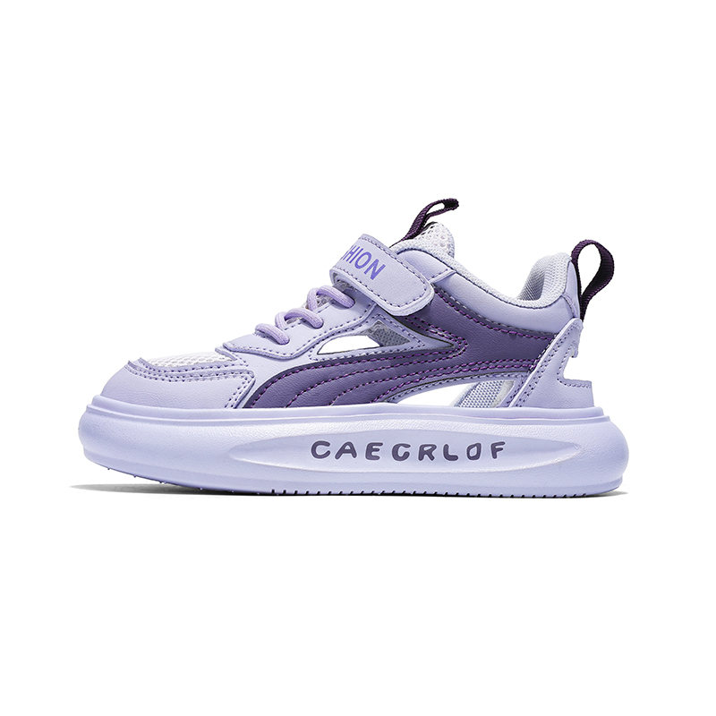 Детские сандалии, противоскользящие, износостойкие, дышащие, легкие, с амортизацией Izumi Chiryū, фиолетовый 
Детские сандалии, противоскользящие, износостойкие, дышащие, легкие, с амортизацией Izumi Chiryū, фиолетовый