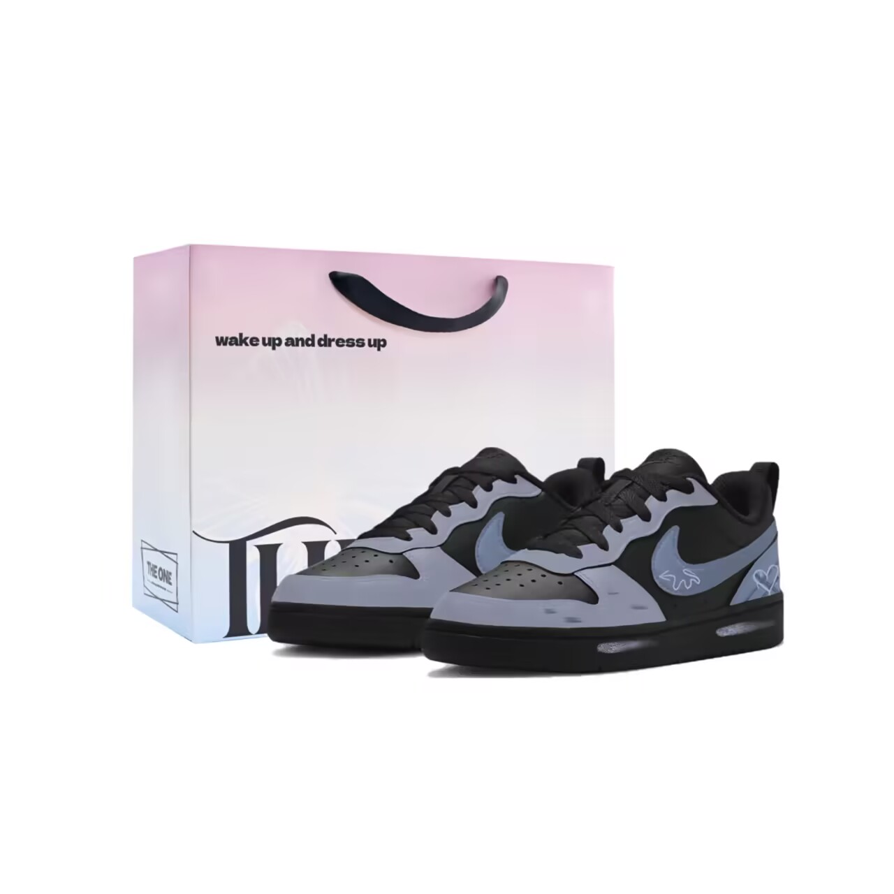 Nike Court Borough нескользящие амортизирующие низкие кроссовки для скейтбординга black blue детские
Nike Court Borough нескользящие амортизирующие низкие кроссовки для скейтбординга black blue детские