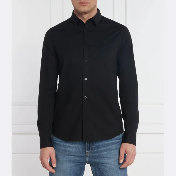 Рубашка приталенного кроя Calvin Klein, черный
Рубашка приталенного кроя Calvin Klein, черный