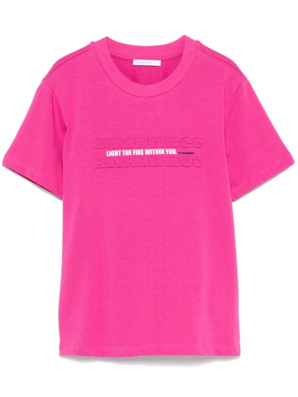 Patrizia Pepe футболка с тисненой надписью, розовый
Patrizia Pepe футболка с тисненой надписью, розовый