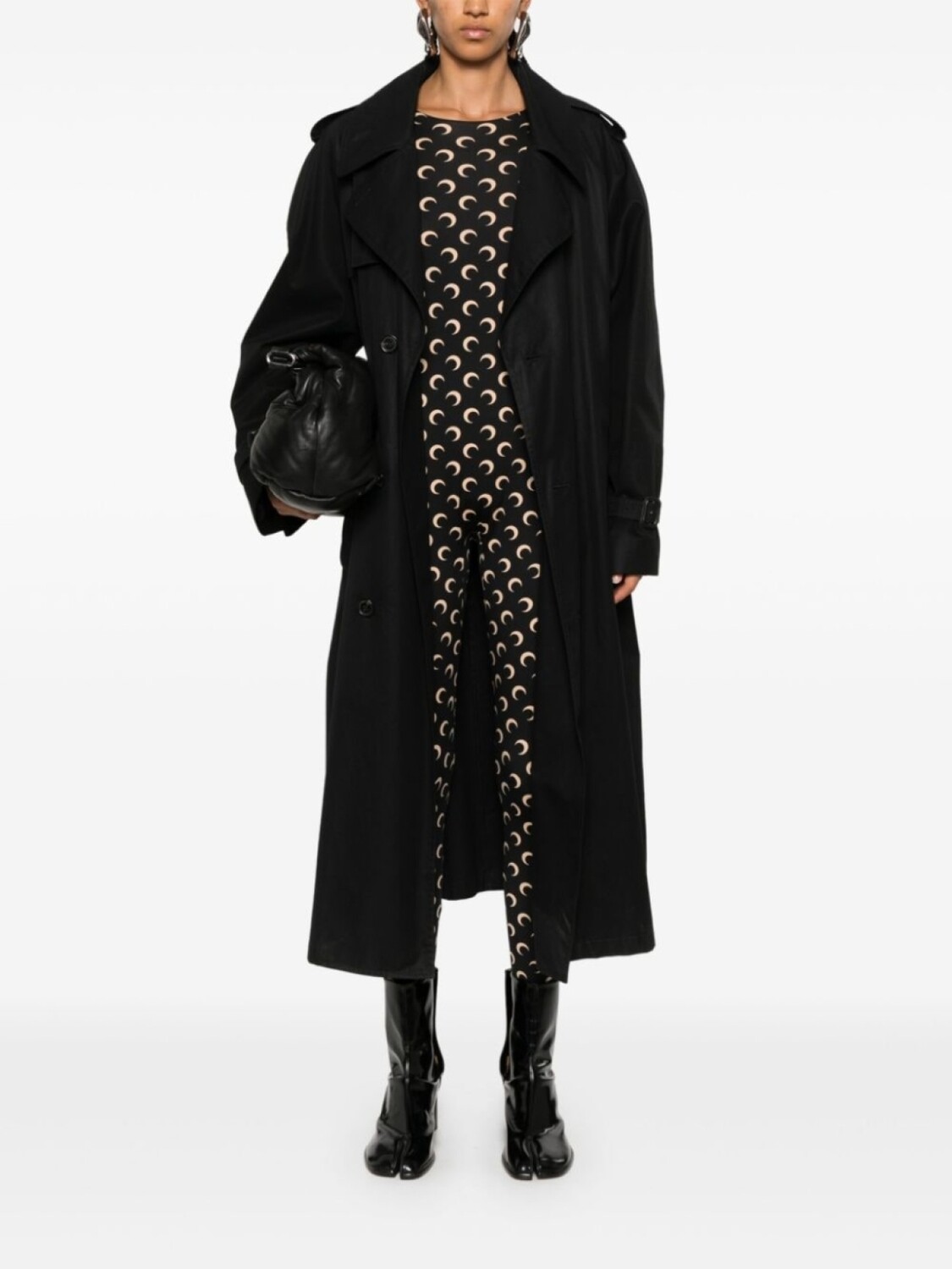 Marine Serre комбинезон с принтом, черный
Marine Serre комбинезон с принтом, черный