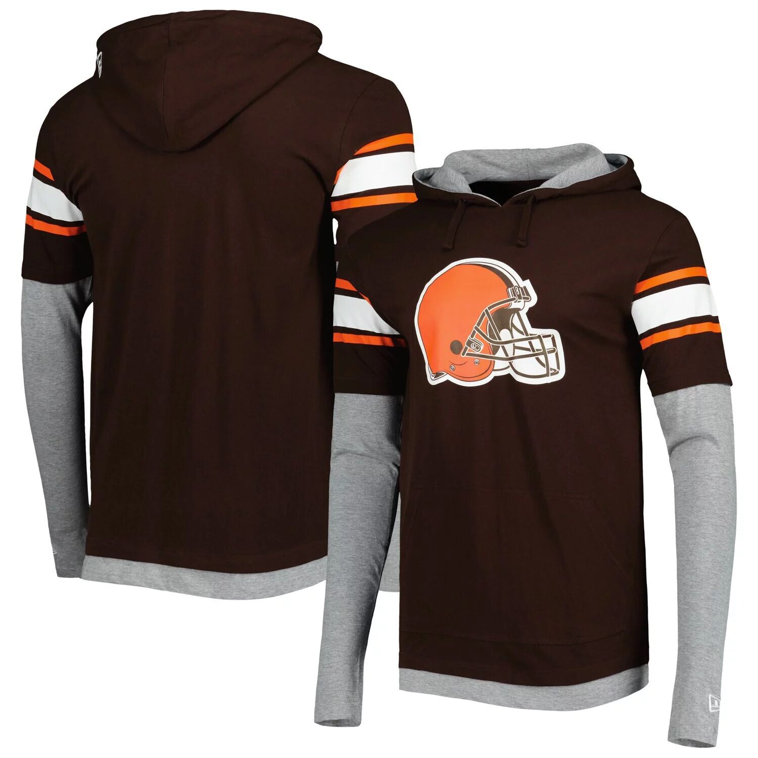 Мужская коричневая футболка с капюшоном с длинным рукавом Cleveland Browns New Era, Коричневый, Мужская коричневая футболка с капюшоном с длинным рукавом Cleveland Browns New Era
Мужская коричневая футболка с капюшоном с длинным рукавом Cleveland Browns New Era, Коричневый, Мужская коричневая футболка с капюшоном с длинным рукавом Cleveland Browns New Era