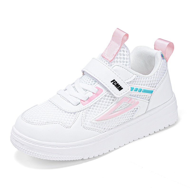 Нескользящие износостойкие низкие повседневные кроссовки для детей FCMM, белый/розовый
Нескользящие износостойкие низкие повседневные кроссовки для детей FCMM, белый/розовый